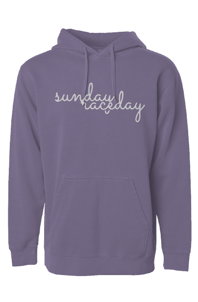 Sunday Race Day Dyed Hoodie